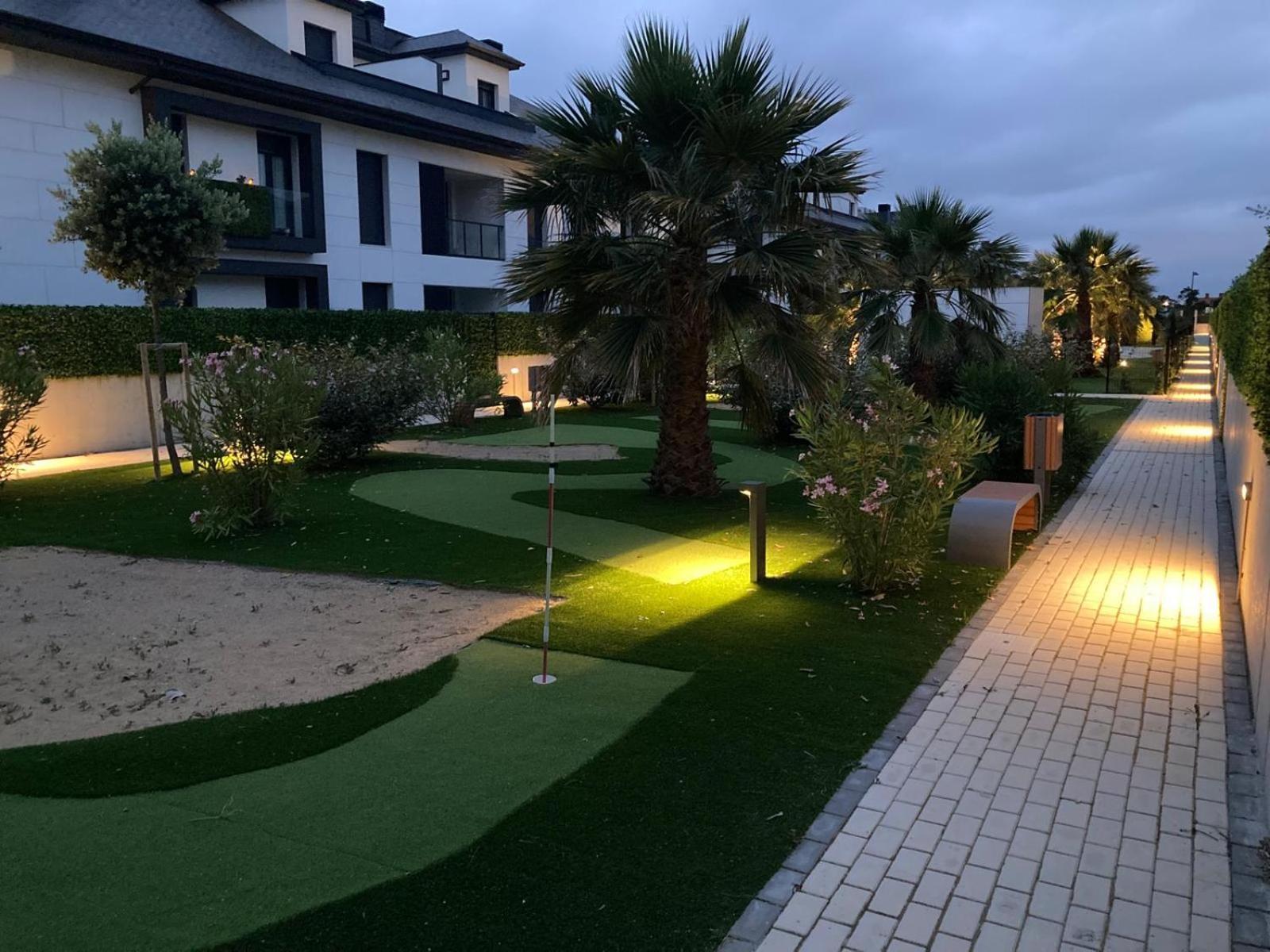 Apartamento Con Jardin Long Beach Loredo Bagian luar foto